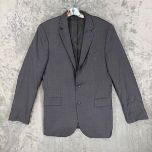 Jos A Bank 1905 Men's Blazer Sport Coat Size 40L Gray Formal Two Button Coat